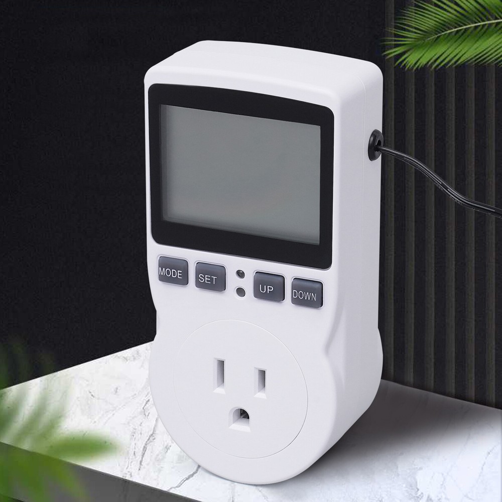 Digital Temperature Controller thermostat temp control Outlet Heater AC100-250V