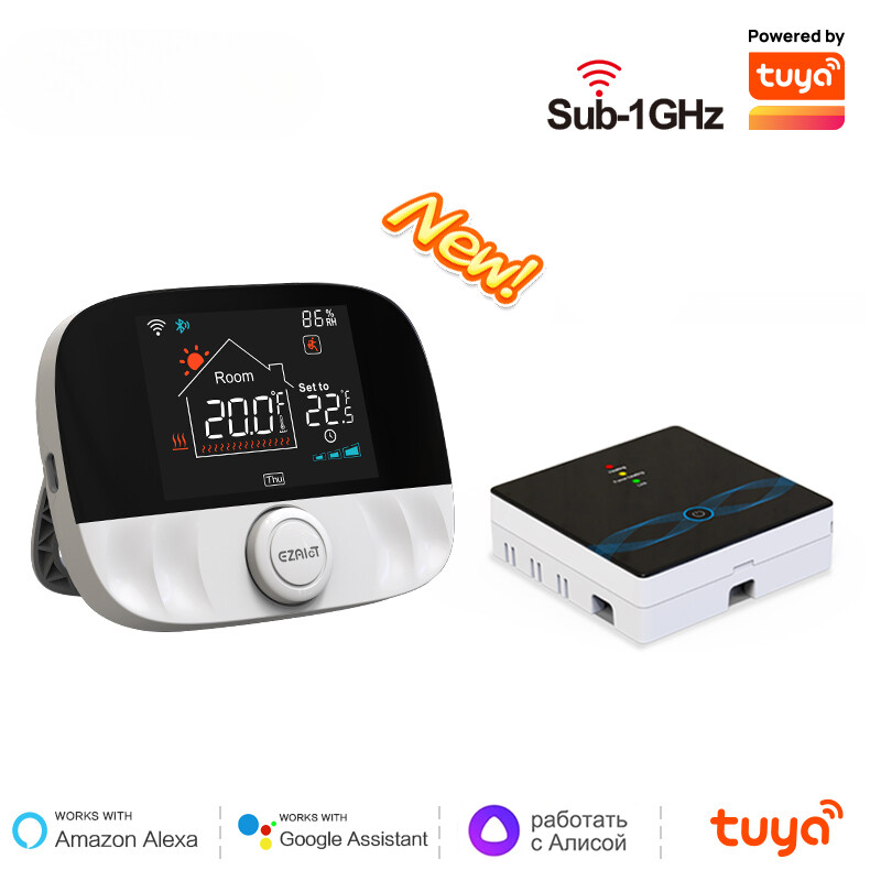 Smart WiFi Thermostat for Gas Boiler - Programmable Temperature Control
