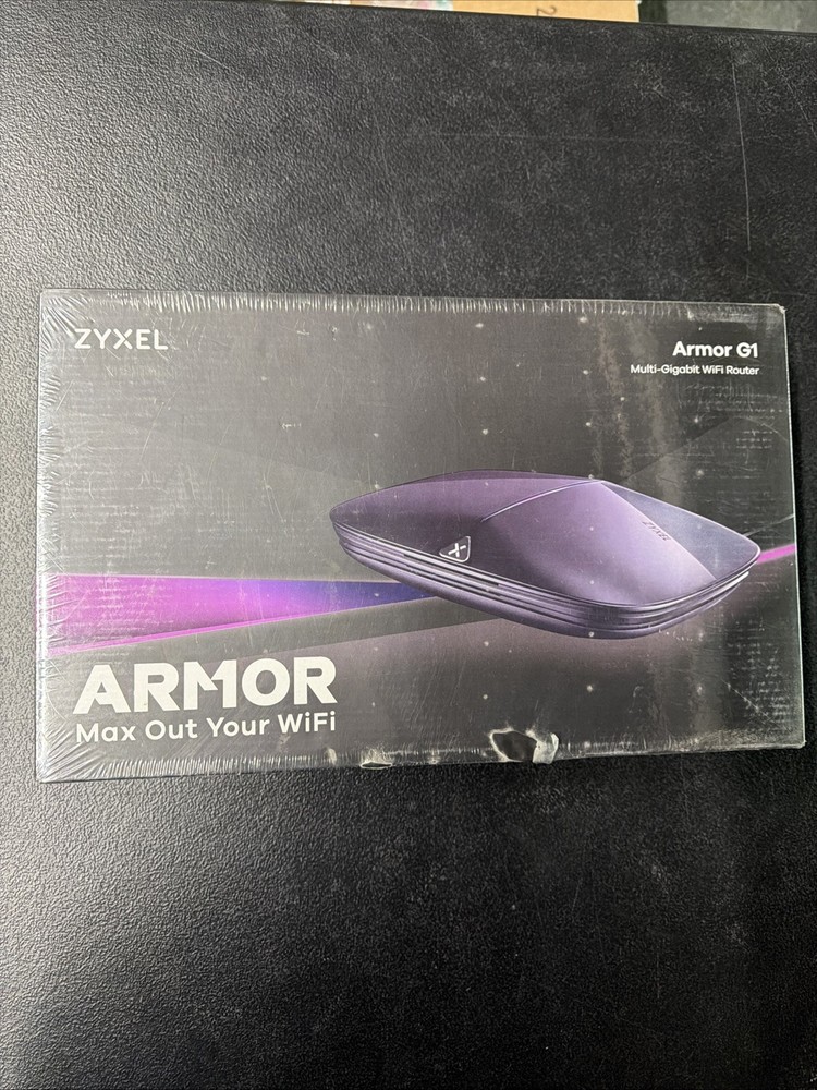 Zyxel Armor G1 Multi-Gigabit WiFi Router AX6000 Dual-Band 5GHz & 2.4GHz Coverage