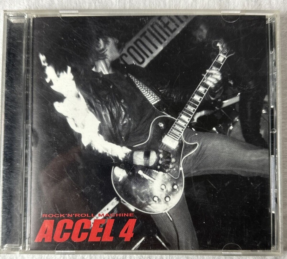 Accel 4 Rock N Roll Machine Japan Import Punk Garage Band Metal With OBI Strip !