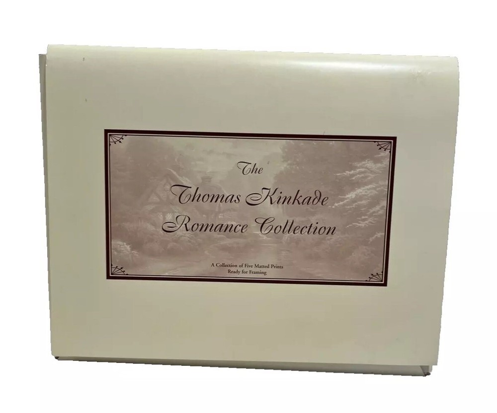 Thomas Kincade 2004 Romance Collection - Five Matted Prints