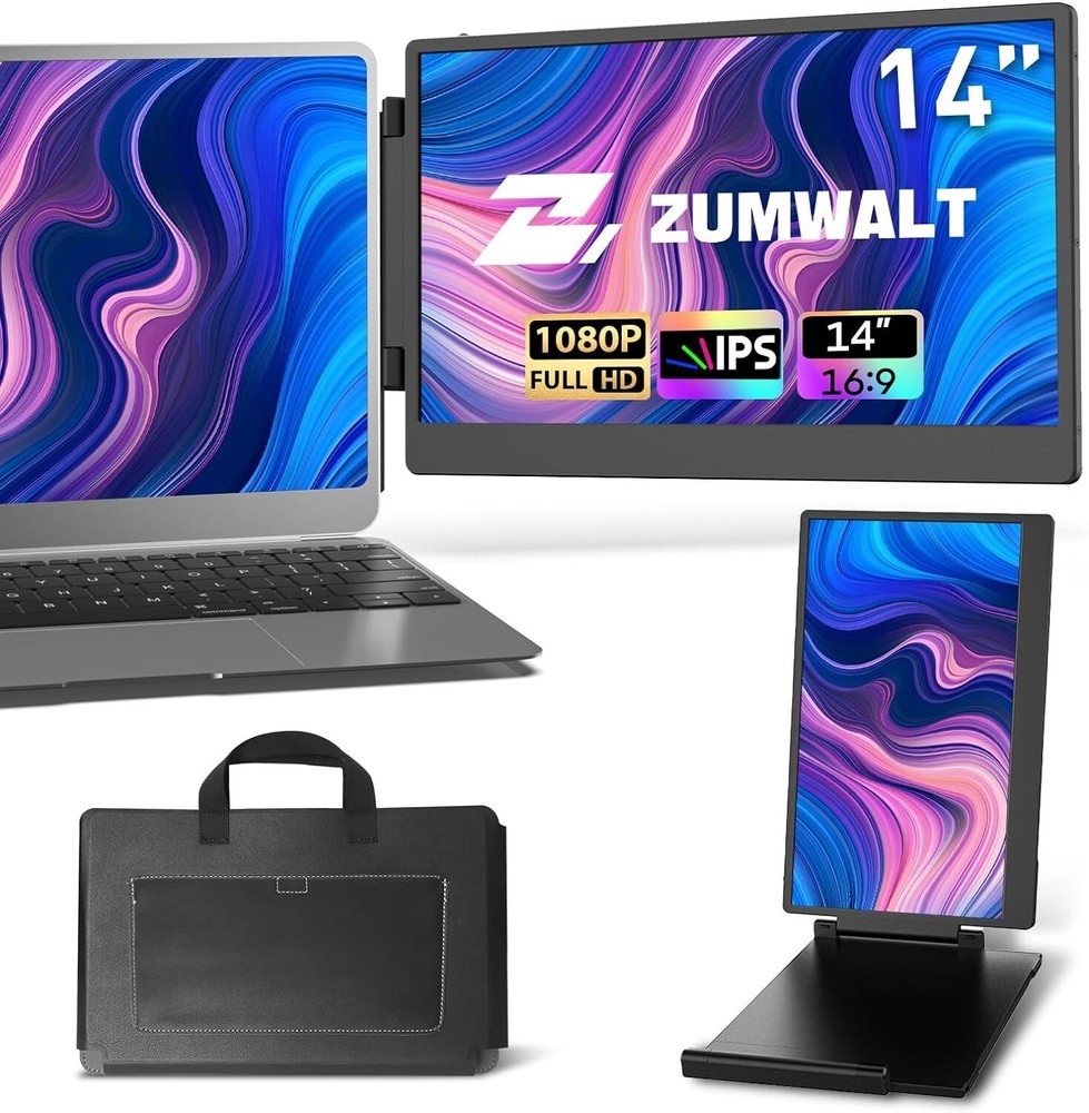 Portable Laptop Screen Monitor Extender - 14