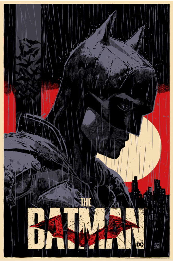 Mondo THE BATMAN Variant Print Poster Francesco Francavilla Ltd Edition /325