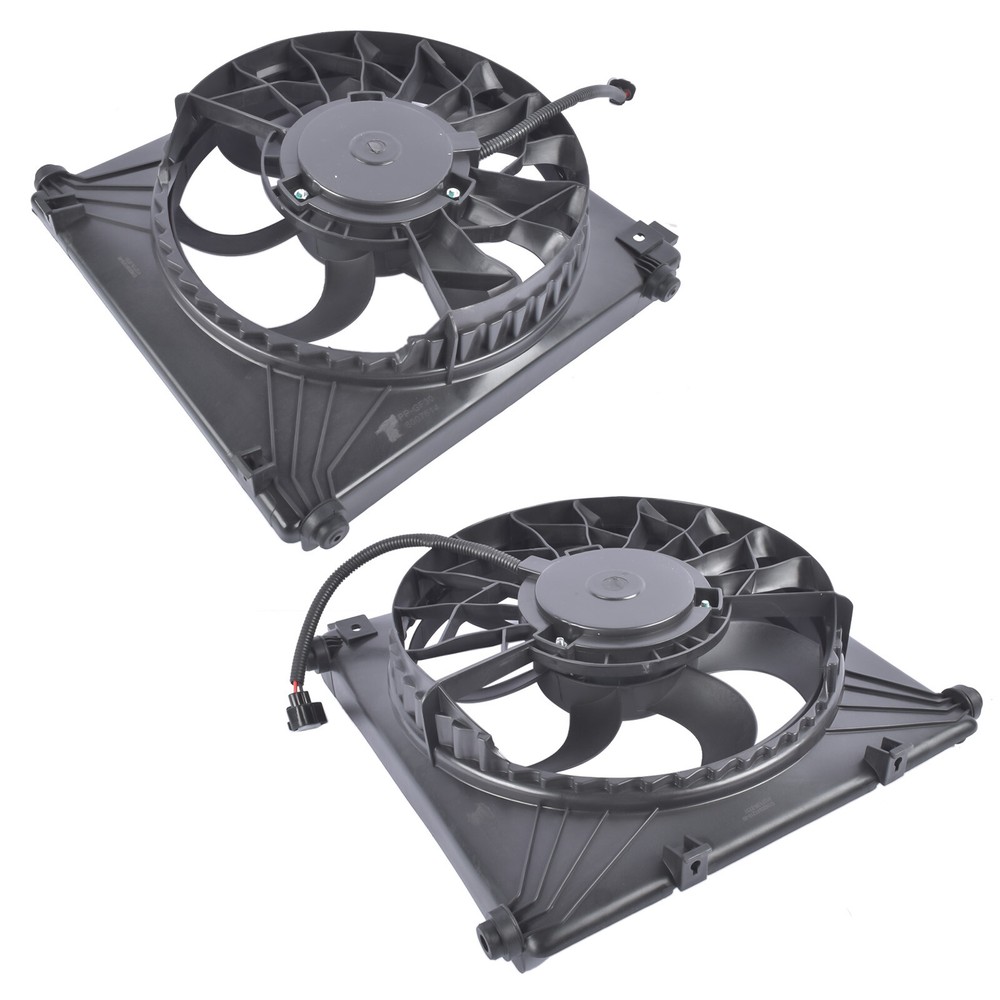 2x Engine Radiator Cooling Fan Assembly Left + Right for Tesla Model S 2012-2020