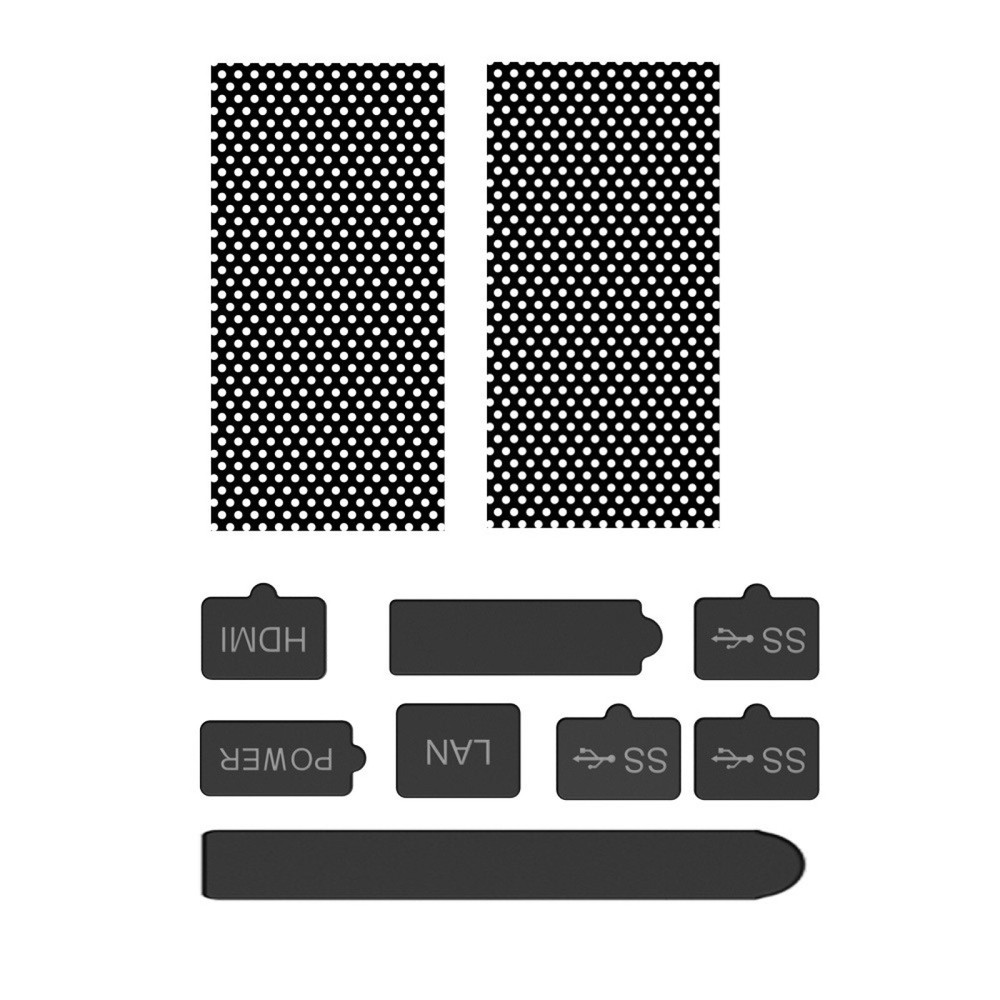 Console Dustproof Suit Mesh Filter Net+Silicone Plug  For Xbox Series X Console