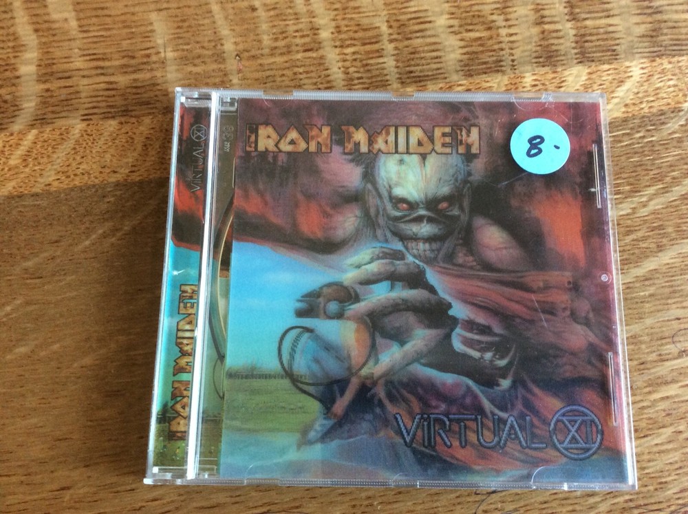 IRON MAIDEN Virtual XI CD 3D Cover EMI EU Picture Disc 724349399228-image