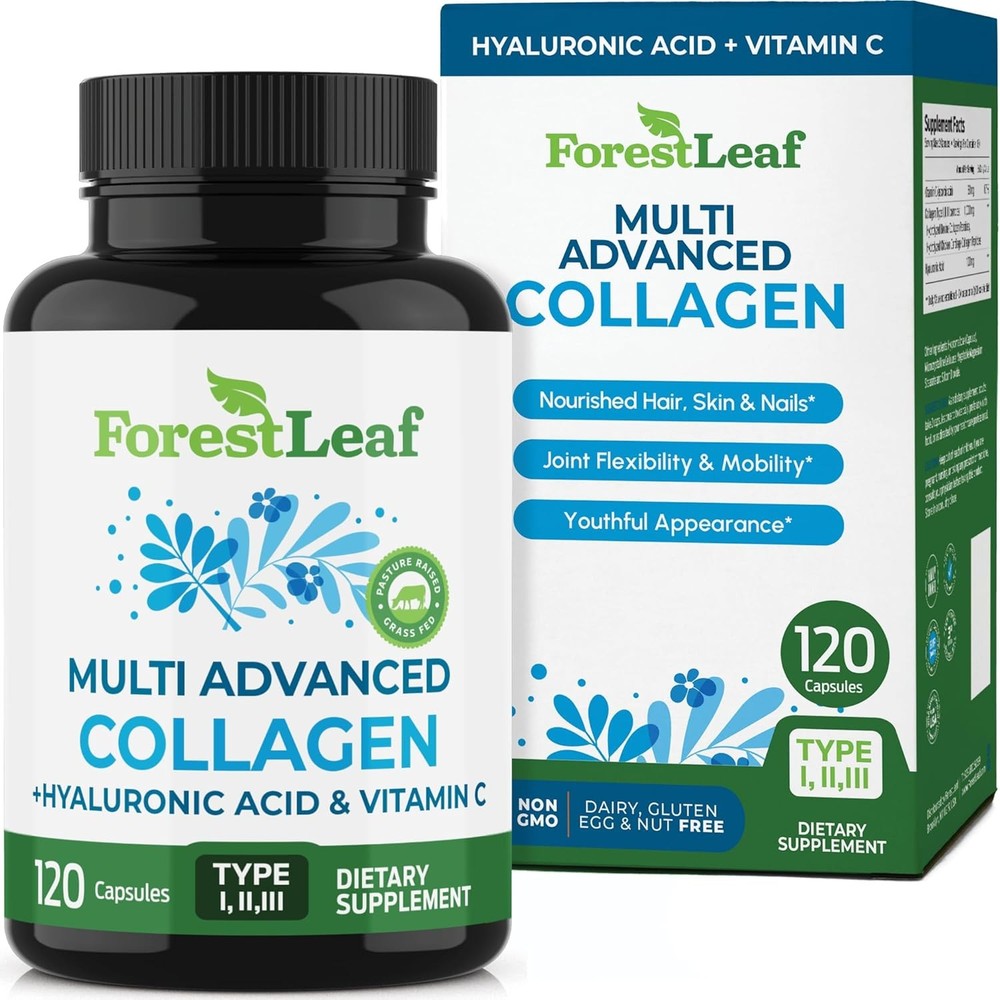 Collagen Pills for Women Over 30 – Anti-Aging & Joint Support, 120 Capsules-image