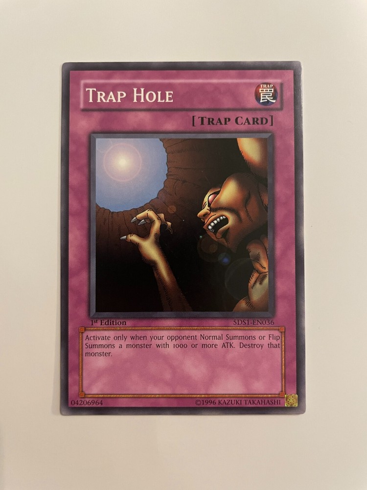Trap Hole 5DS1-EN036 5d's 2008 Starter Deck-1st Edition 1st Edition