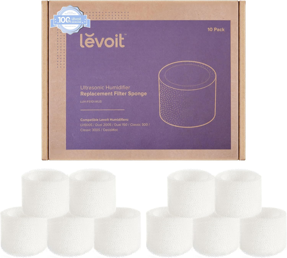 10-Pack Humidifier Replacement Top-Fill Filters for Cleaner Air and Better Moisture Delivery
