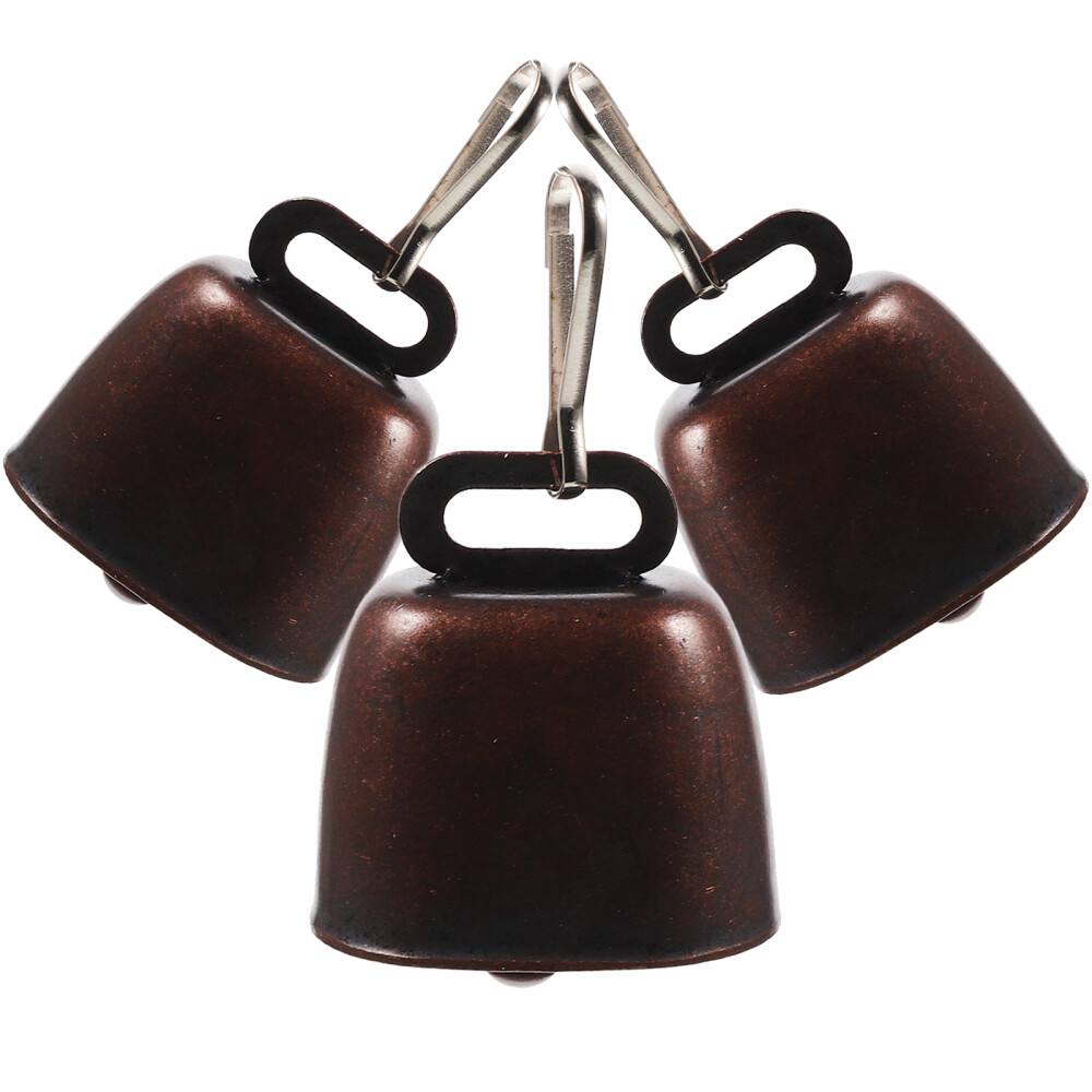 3 Sets Bells Loud Anti-lost Neck Dog Bell Warning Bell for Pet Dog Warning