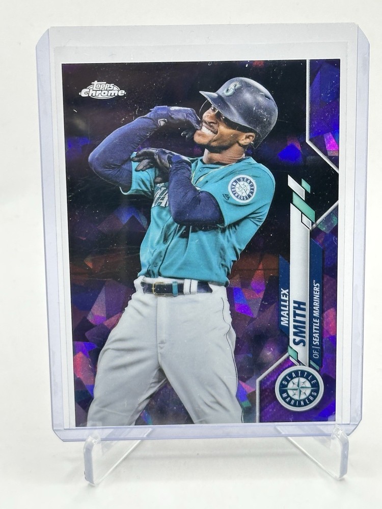 MALLEX SMITH 2020 Topps Chrome Sapphire 303 Purple Refractor 07/10 Card PWE