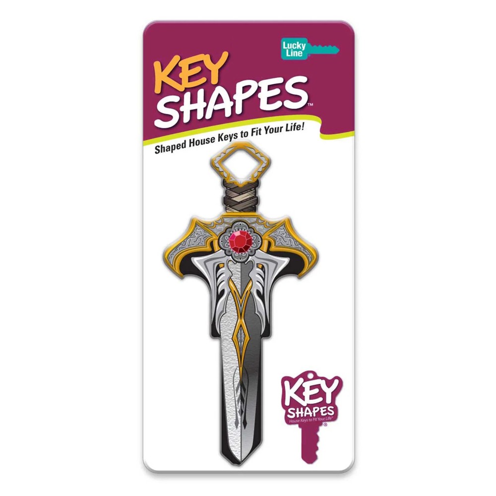 Lucky Line B144K Dagger Kwikset Kw1 Keyway House Key Shapes