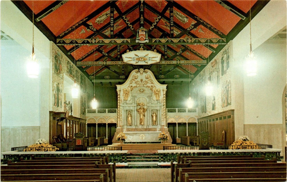 ST. AUGUSTINE, FLORIDA, ROMAN CATHOLIC CATHEDRAL Postcard