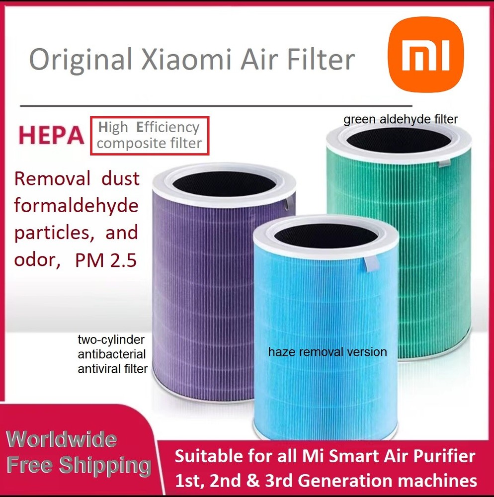 Original Xiaomi Filter 4 Version for Mi Smart Air Purifier 1 2 2C 2S 3 3H 3C Pro