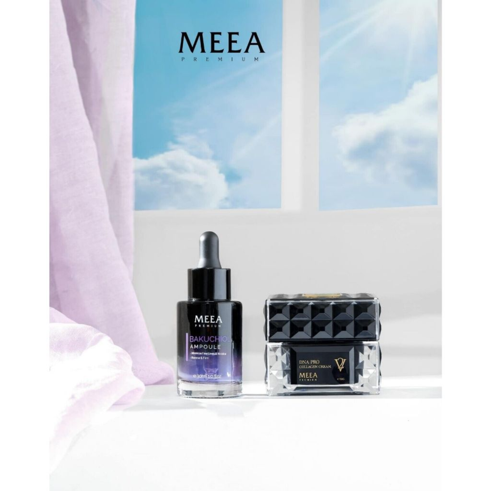 1x MEEA Premium Original DNA Pro Collagen Cream + Bakuchiol Ampoule