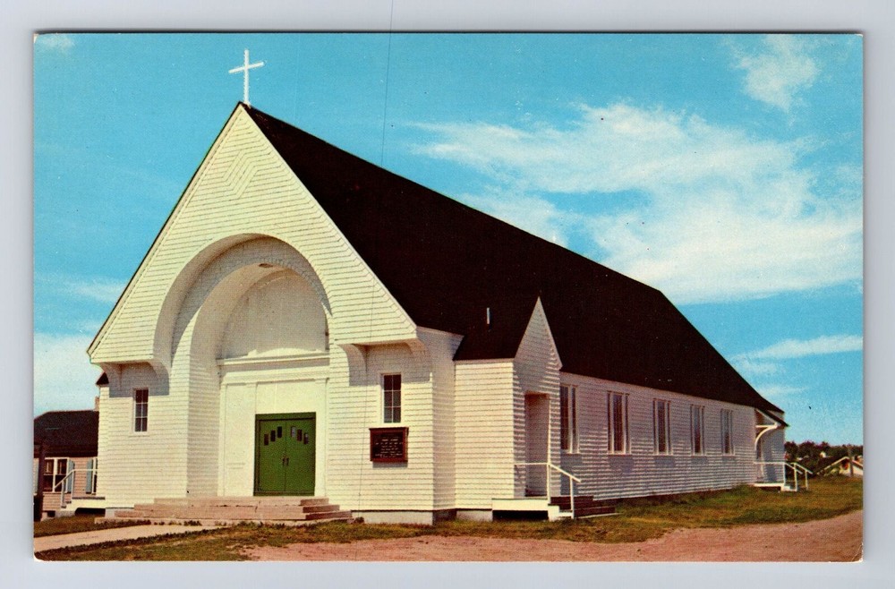 Wells Beach ME-Maine, St Mary's Roman Catholic Church, Vintage Postcard