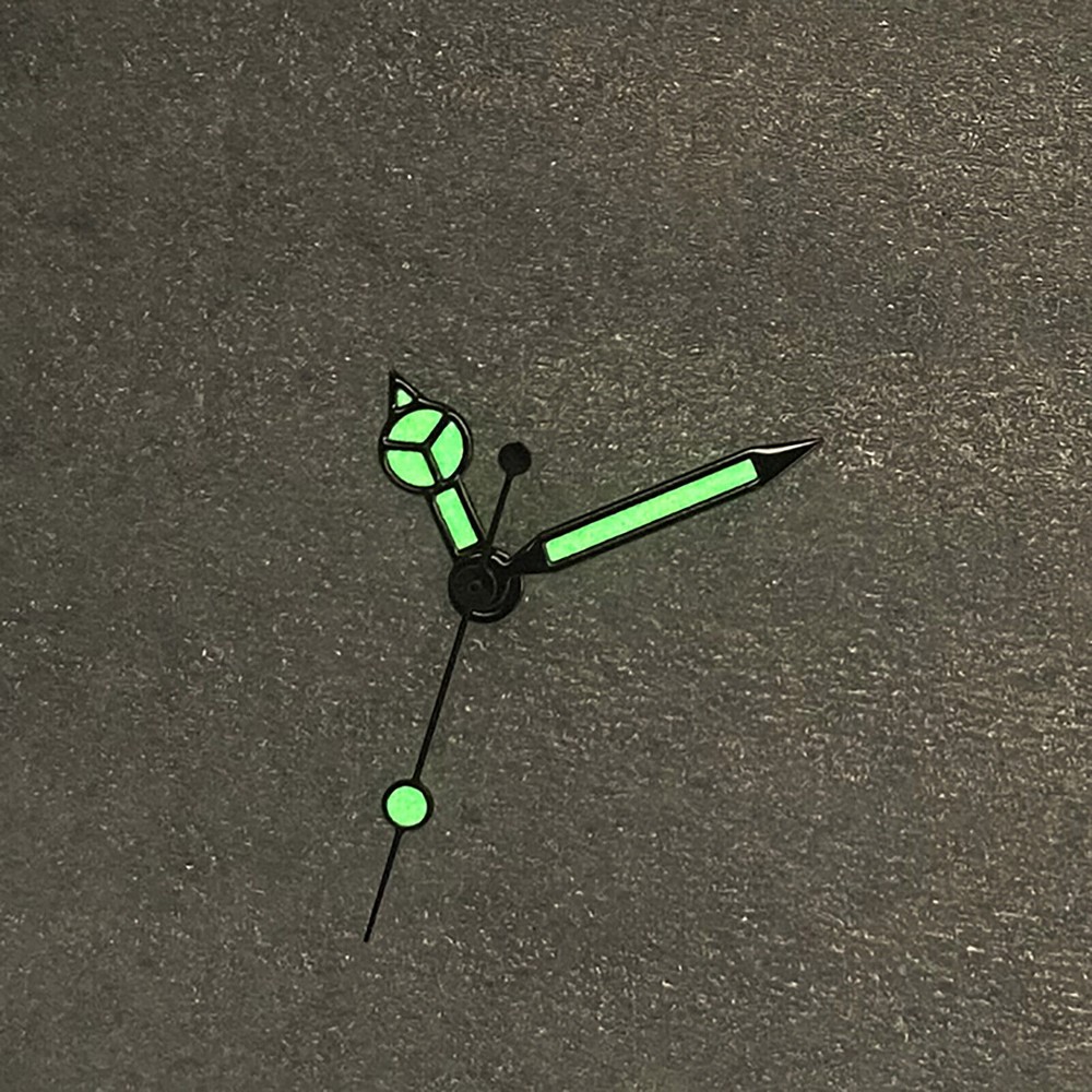 Glow-in-the-Dark Green Luminous Watch Hands Set for NH35 NH36 4R 7S Movements-image