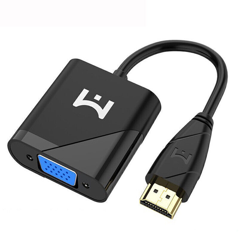 HDMI Male to VGA Female Adapter Cable for HDTV PC DVD 1080P Video Converter  