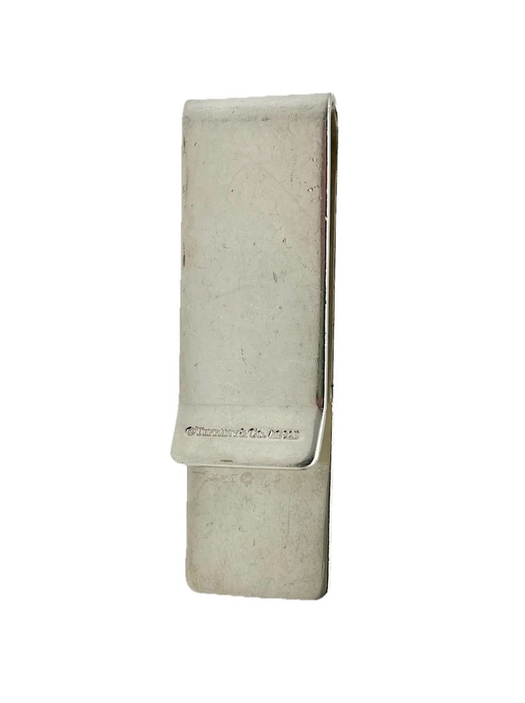 TIFFANY & CO. 1837 Sleek Sterling Silver Upscale Money Clip Accessory | 25.1g