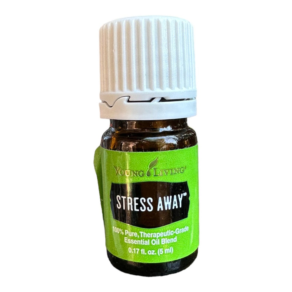 Young Living 5 mL STRESS AWAY Essential Oil NEW Unopened FREE SHIP 24 hr RELAX