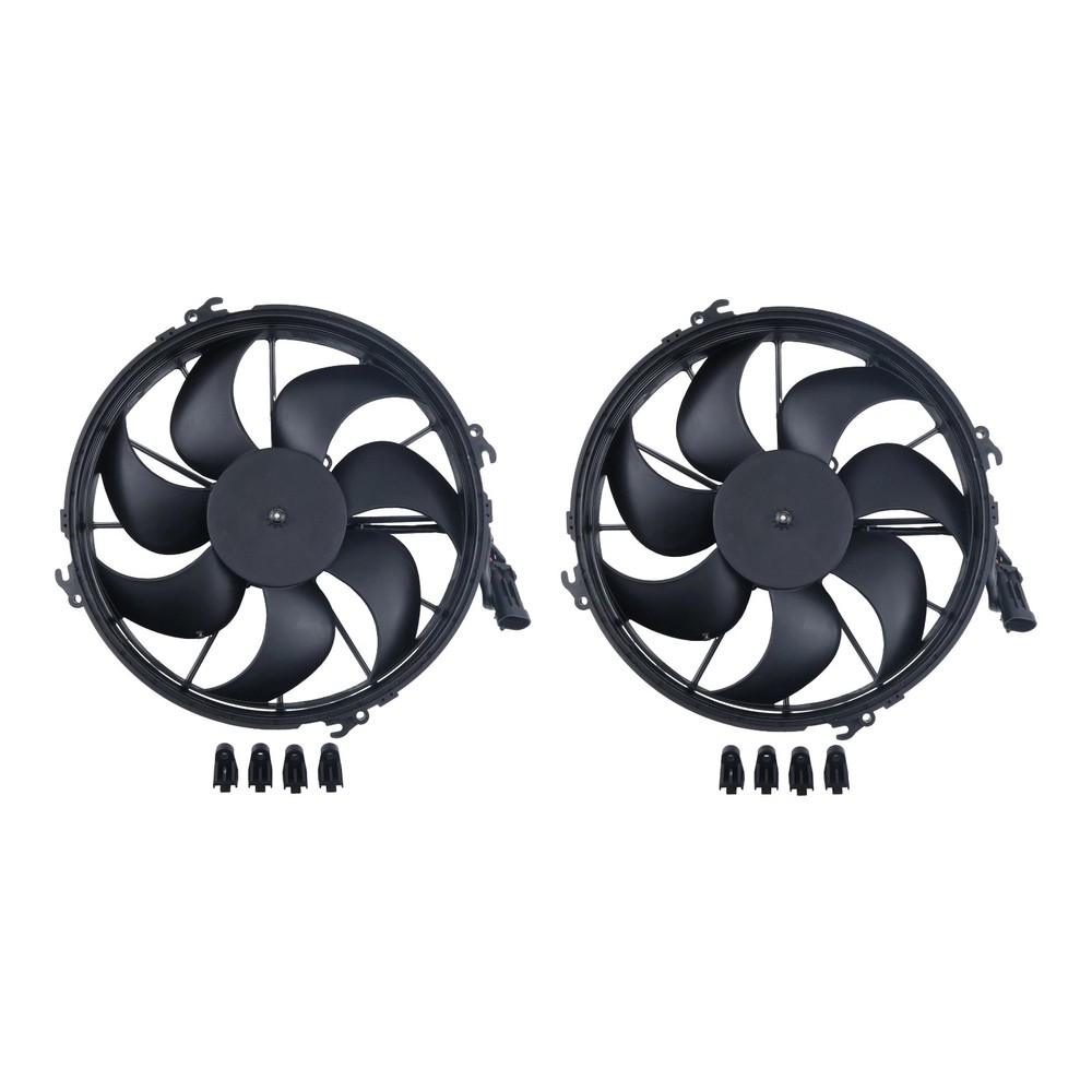 2X 30103202 Electric Fan Replacement for Spal VA01-AP90/VLL-66A 12