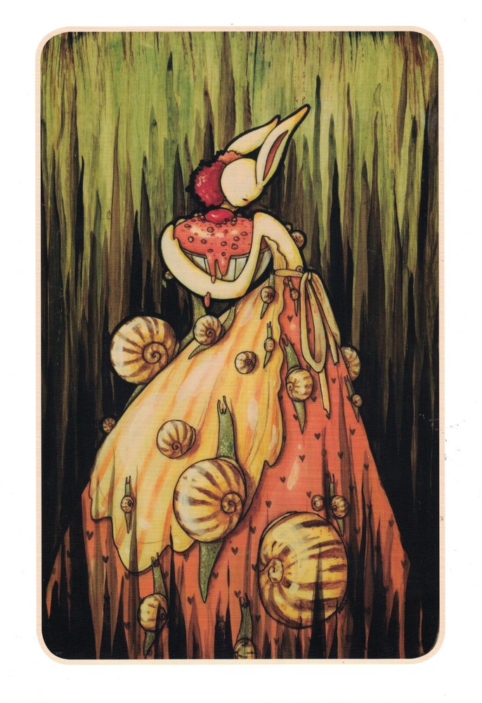 Brandi Milne Snails image on an art book page Frame it