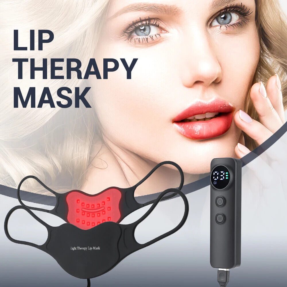 LED Lip Plumper for Women – Light Therapy Enhancer for Fuller, Sexier Lips