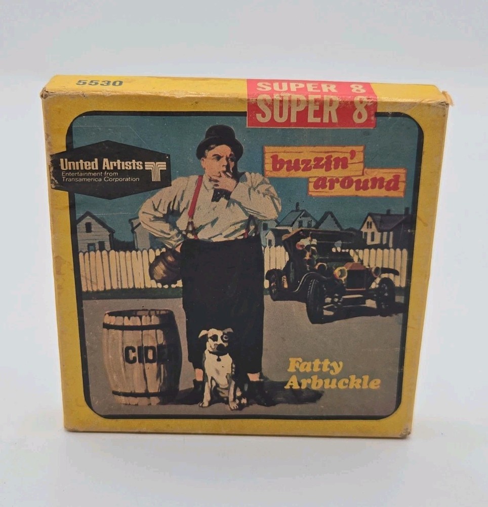 Fatty Arbuckle 8Mm Buzzin' Around #5530 Film 1967