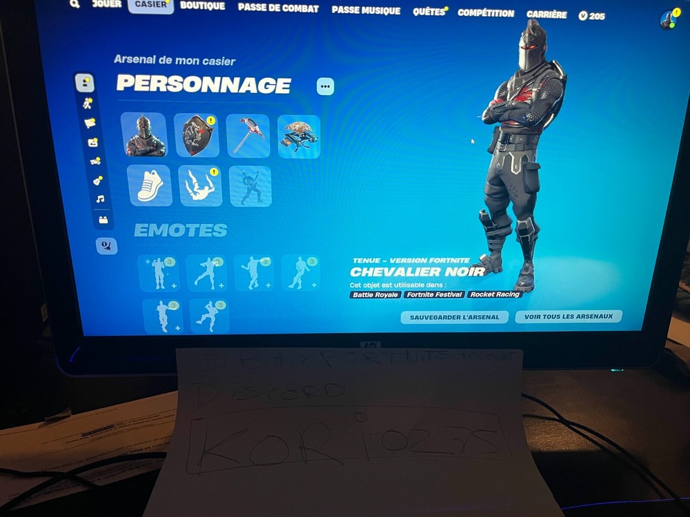 FN ACC|125 skins+OG STW CONTACT ON DIISCORD :korioz75 25€(black Knight)