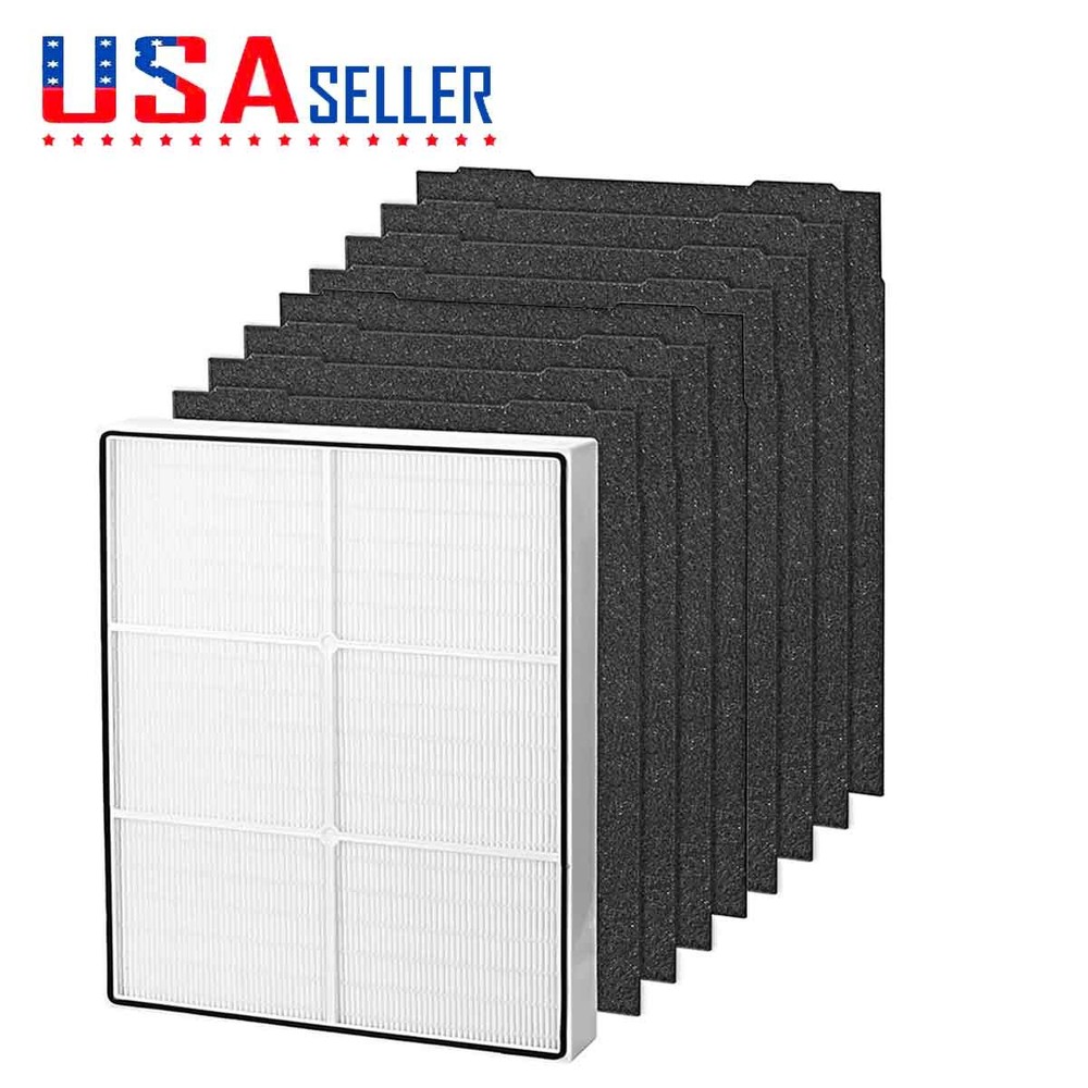 HEPA Filter Set for Whirlpool Whispure AP45030S1, AP510, AP51030K Air Purifier