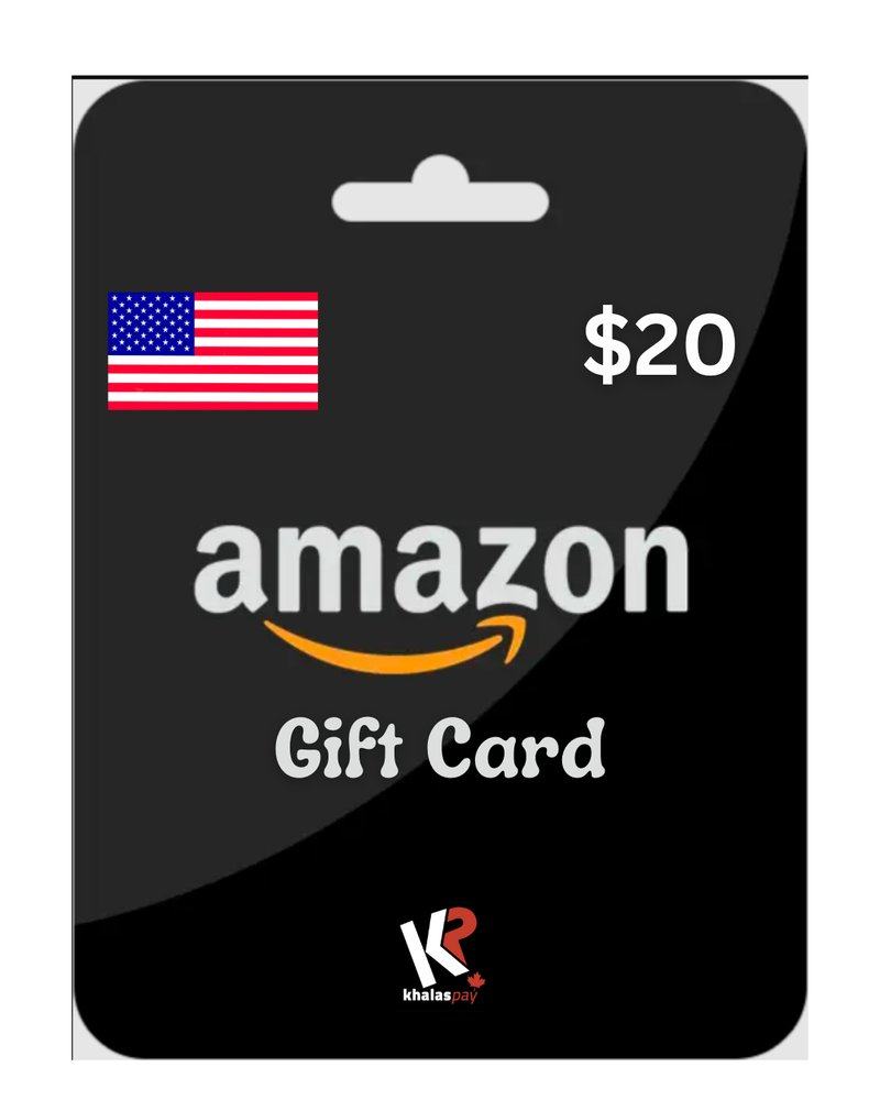 Amazon USA $20 Gift Card - Digital Delivery or Local Pickup - Trusted Seller