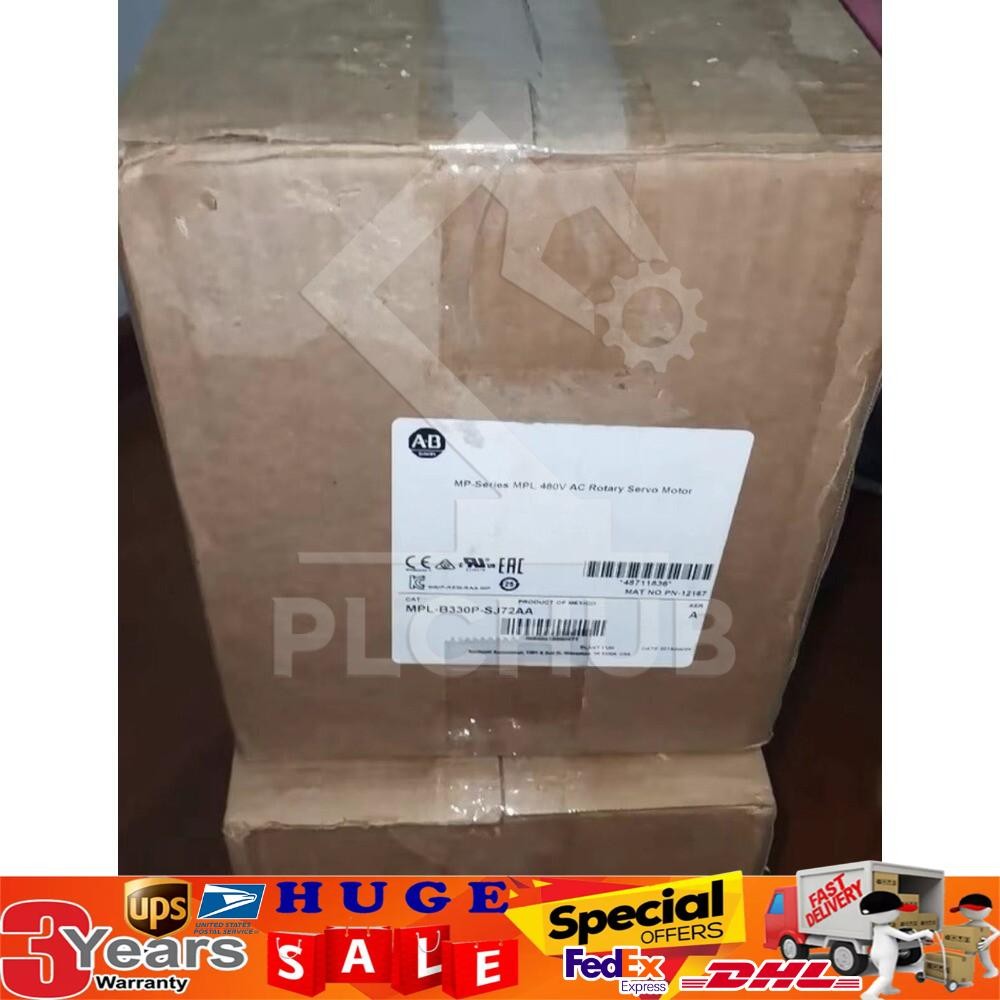 New AB MPL-B330P-SJ72AA MP-Series MPL 480V AC Rotary Servo Motor US Free Tax
