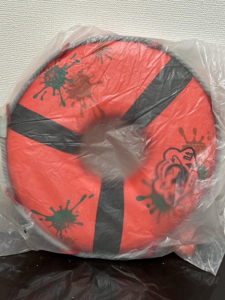 Splatoon 3 2023 SALMON RUN Swim Ring Type Cushion Nintendo Tokyo Limited