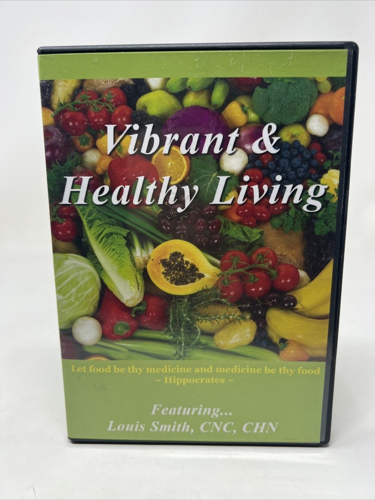 Vibrant & Healthy Living Featuring Louis Smith DVD VIDEO nutrition holistic help-image