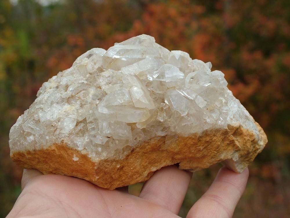 Barite crystals, Bartow County Georgia