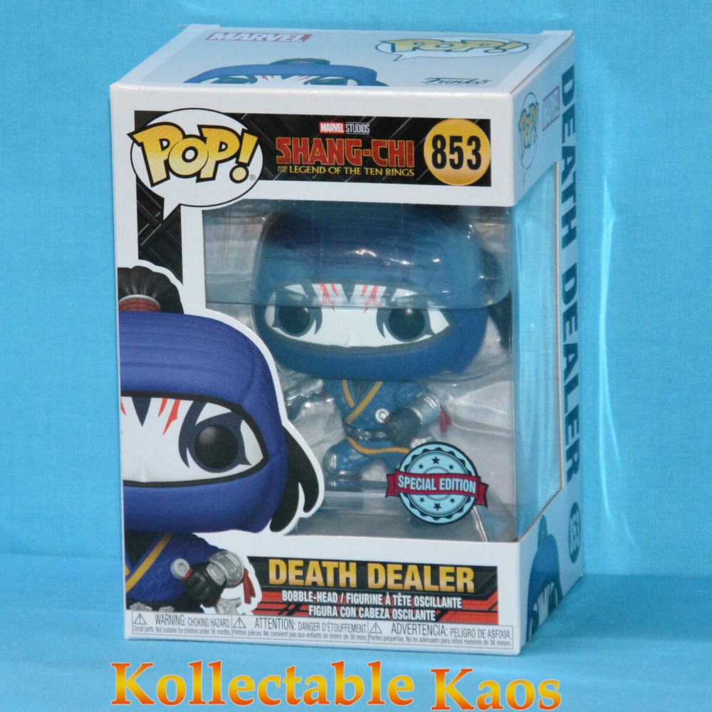 Shang-Chi Death Dealer Pop! Vinyl Figure RS #853 Marvel Ten Rings
