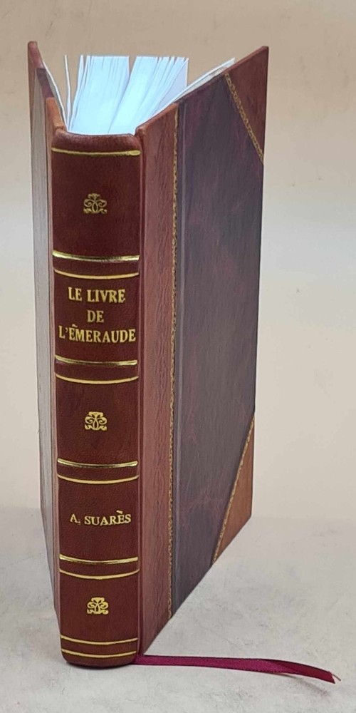 Leather Bound L'Emeraude En Bretagne 1901 by Andre Suares  