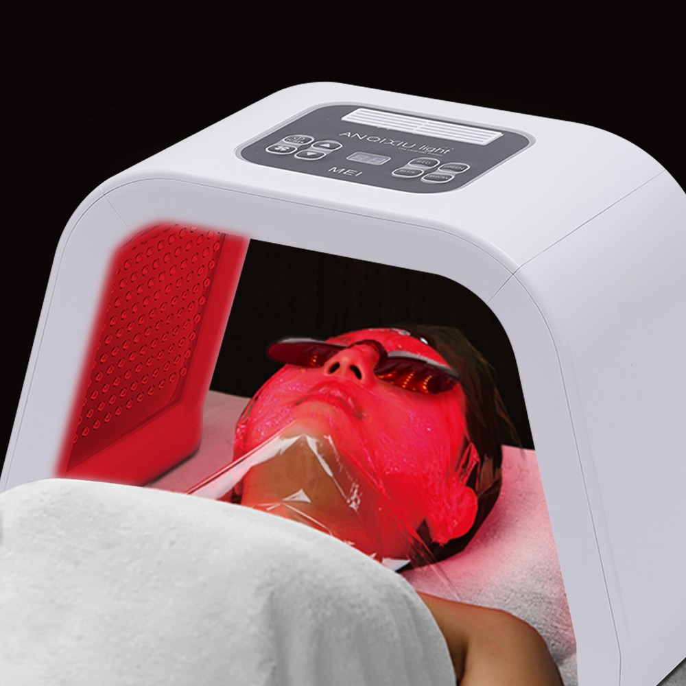 7-Color LED Face Mask Light Therapy for Skincare  