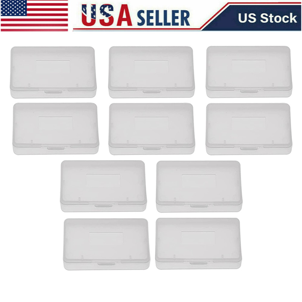 2-50 Lot Clear Cartridge Cases Nintendo Game Boy Advance GBA Games Dust Covers