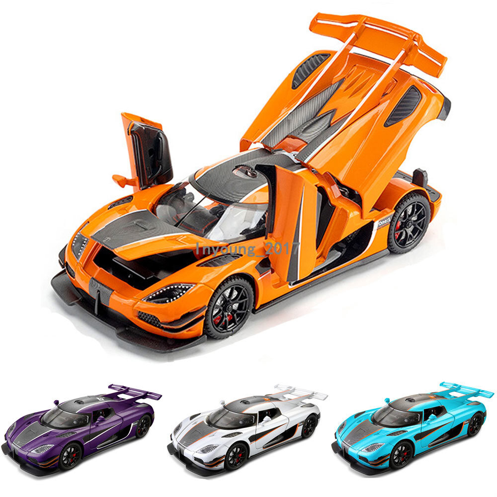 1:24 2014 Koenigsegg One:1 Model Car Diecast Toy Cars Toys for Boys Kids Gifts