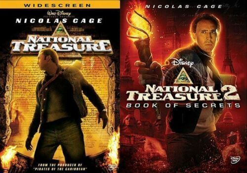 NATIONAL TREASURE 1 & 2 COMPLETE COLLECTION ON DVD DISNEY NEW