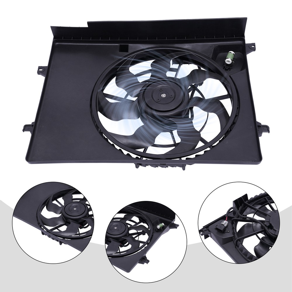 For 2015 2016-2018 Kia Sedona High Quality Engine Radiator Cooling Fan Assembly