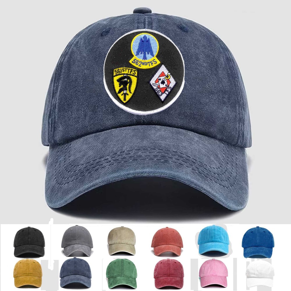 Custom Embroidered Hat 23rd Tactical Fighter Wing Gaggle, Veteran Cap, Gift Idea