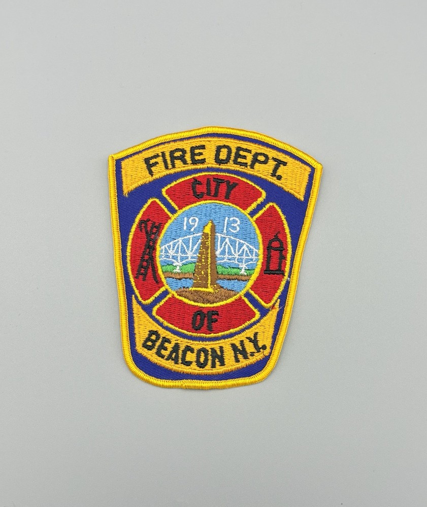 *City of Beacon Fire Dept. NY (Dutchess Couty ) Vintage / Obsolete  Fire Patch