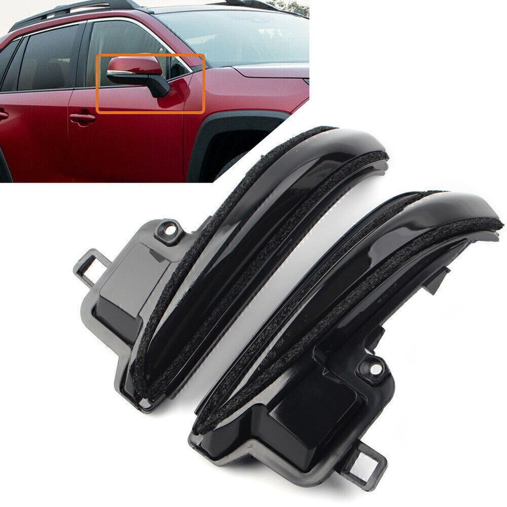 Dynamic Side Mirror Turn Signal Sequential Light Fit Toyota Tacoma N300 16-20 US