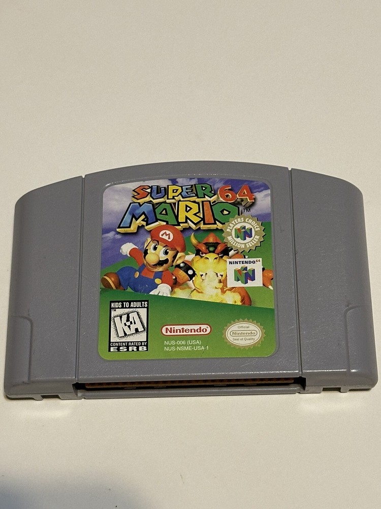 Super Mario 64 (Nintendo 64, 1996)