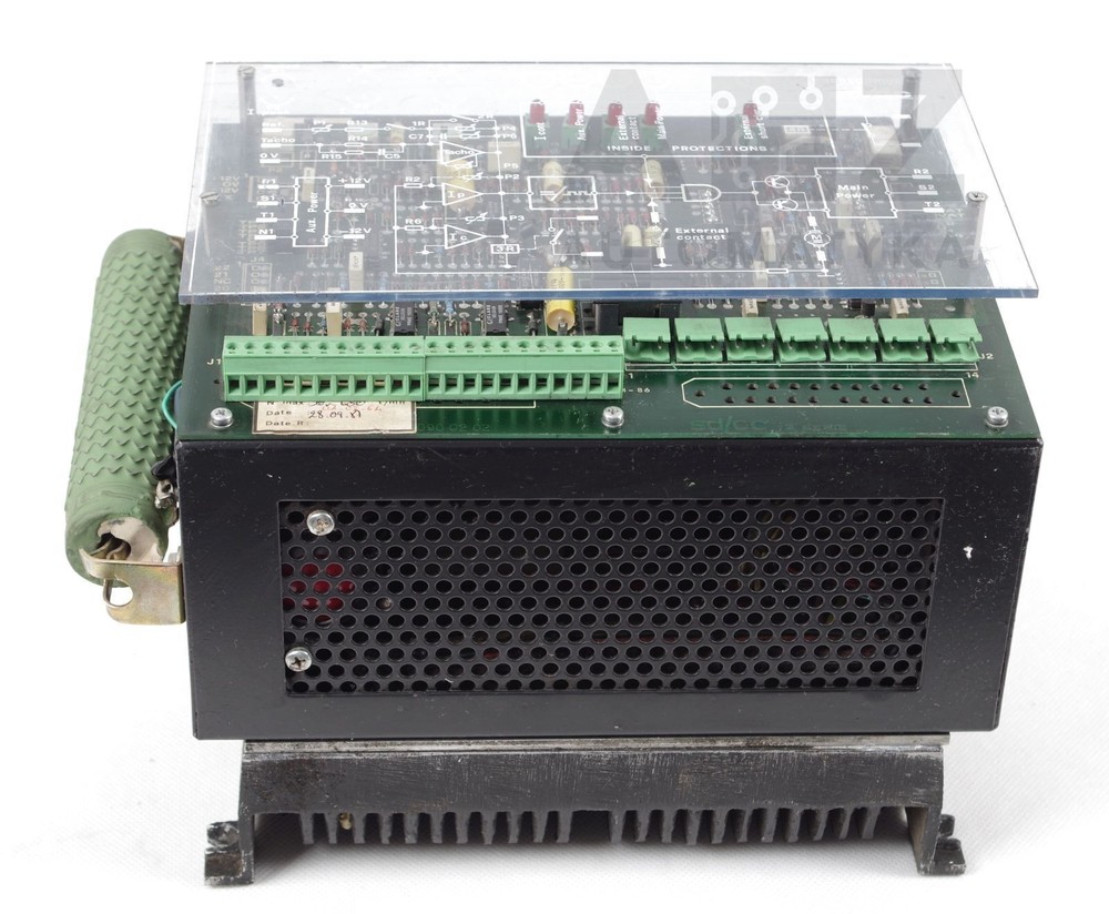 ALSTHOM PARVEX SD/CC SERVODRIVE 3 SERIES 140/10/20 1401020 23389 #A6-4