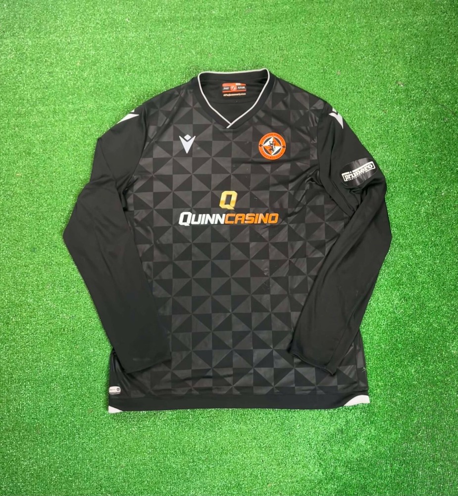Dundee United FC 2022-23 Macron Long Sleeve Away Jersey Size 3XL