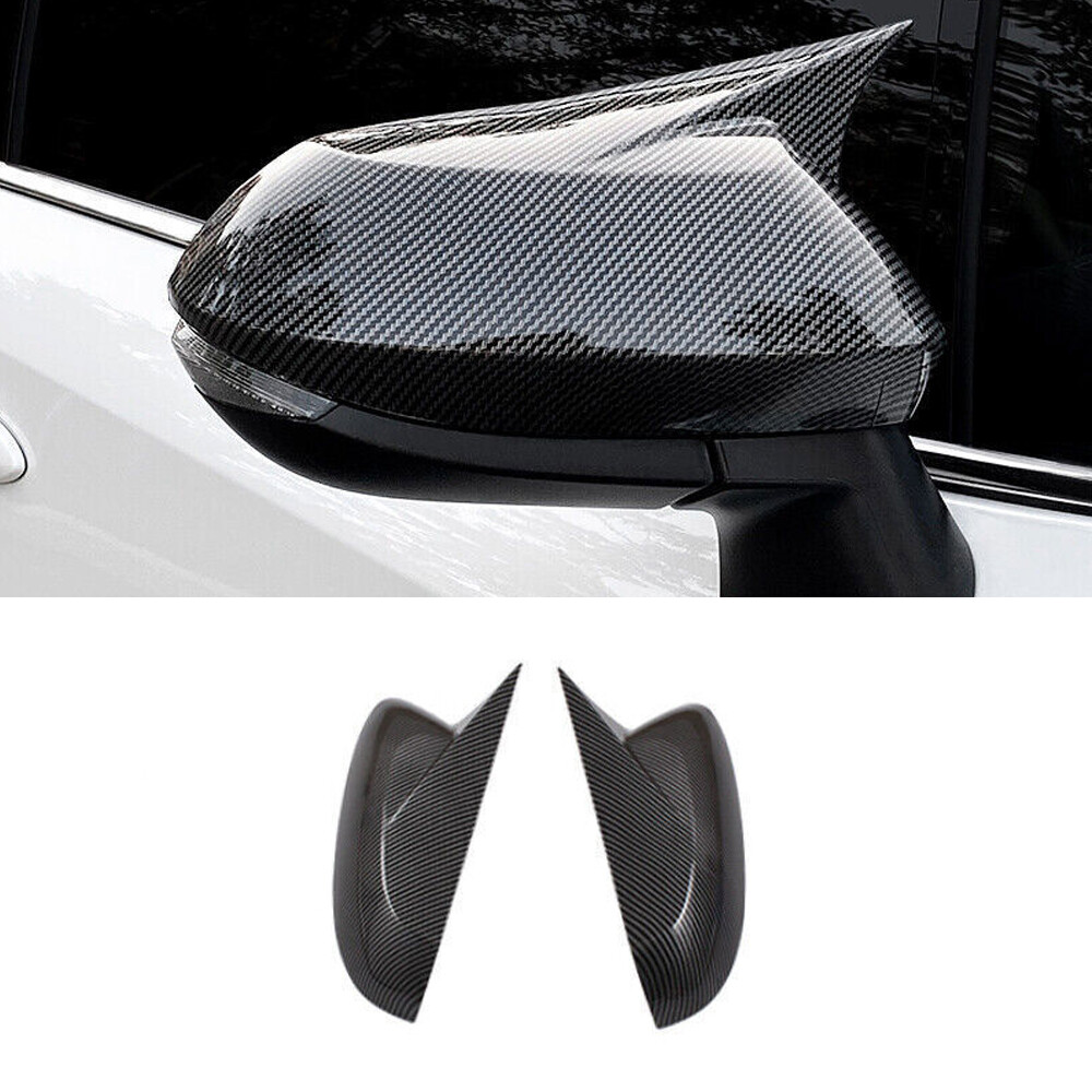 OX ABS Carbon Fiber Side Mirror Covers for Toyota Corolla 2019-2023