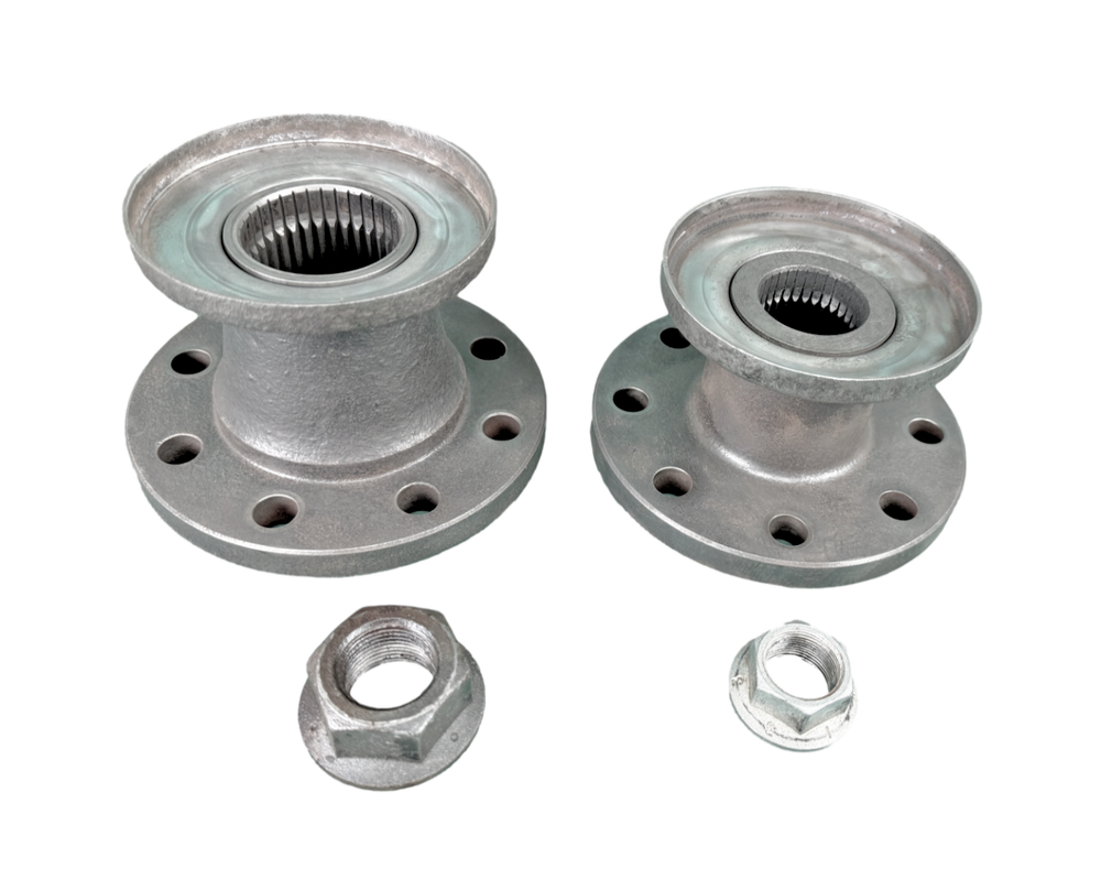 2010-down Ford 271F Transfer Case Front & Rear Output Flange Yoke Set